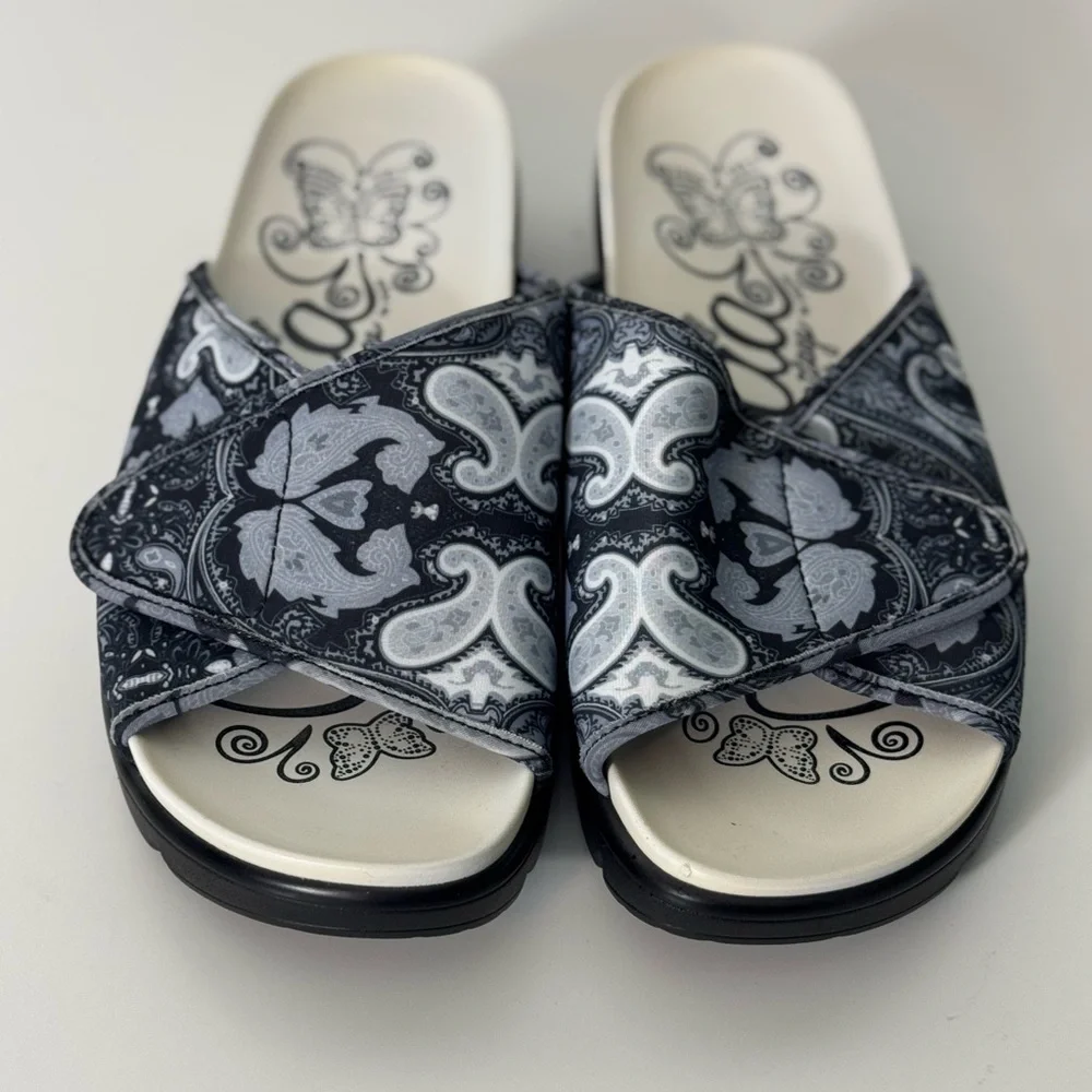 Alegria Airie Woodstock Black Women’s Sandals Size 7US, 38EU‎